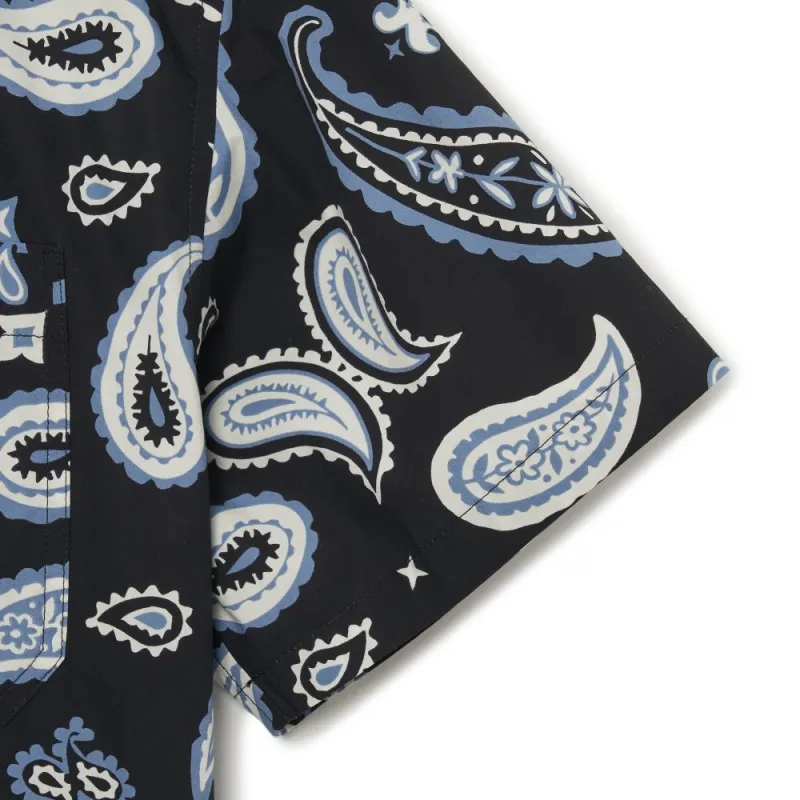 MLB Cashew Flowers Shirts Unisex Black-4