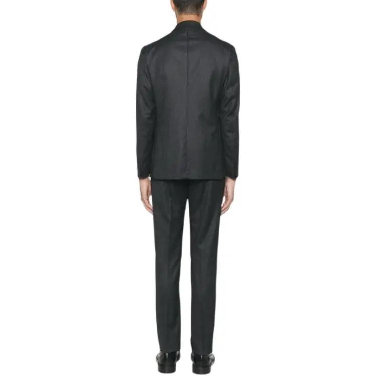 Tagliatore Montecarlo Single Breasted Pinstriped Suit-3
