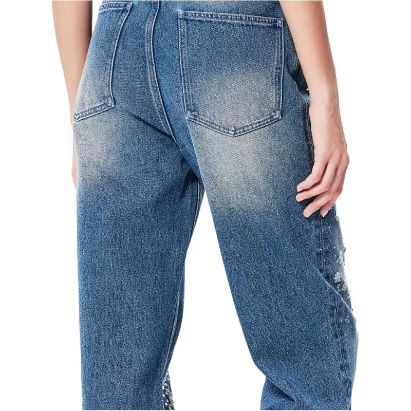 Ed Hardy FW24 Jeans Women's Indigo-4