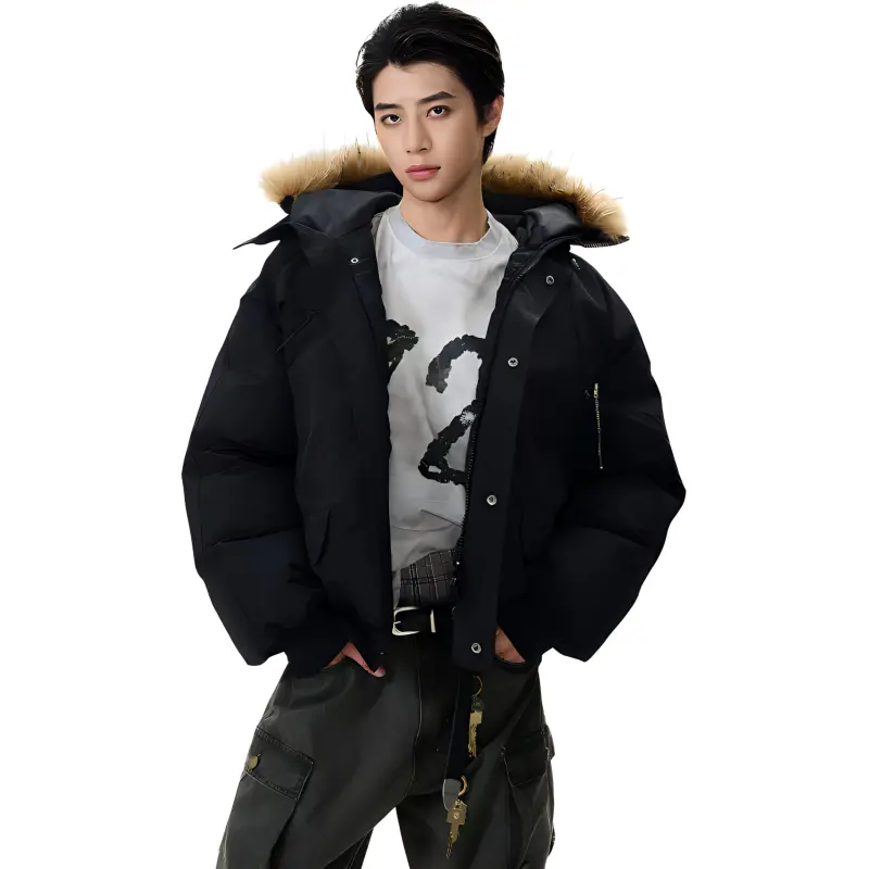 WLNEXT Cargo Puffer Jacket Unisex-10