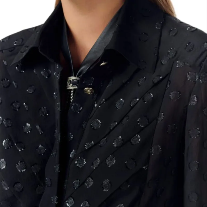 CHANEL Shirts Women's Black-3