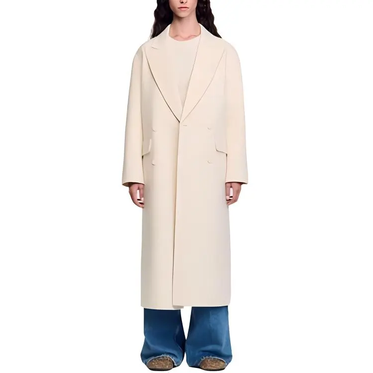 Sandro Double breasted Coat-2