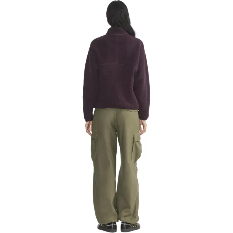 ARITZIA Tna Polartec Thermal Pro 1/2 Zip Hip Sweater Sweatshirt Women's Noble/Noble Purple-1