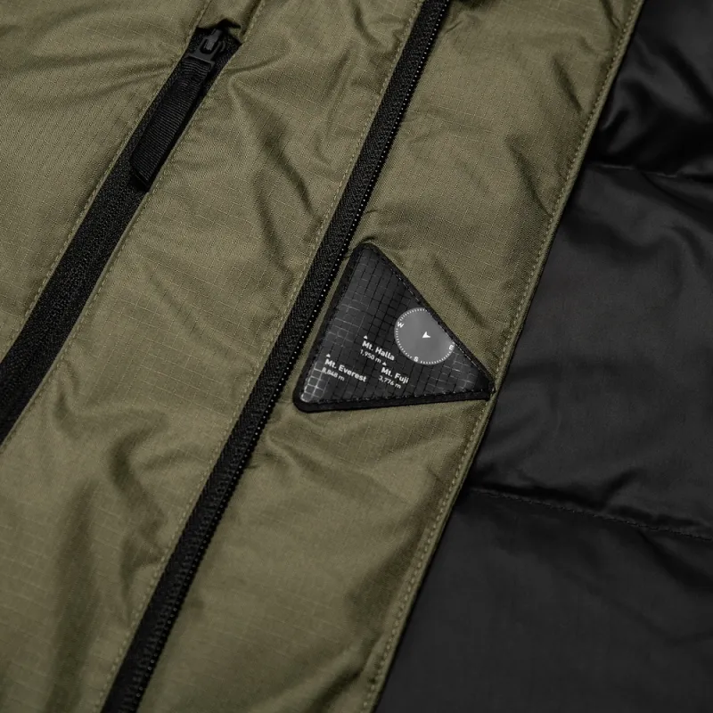 Adidas Down Jacket Men's Dark Olive Green-4