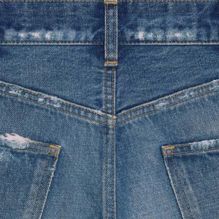 CELINE Denim Shorts Men Blue-6