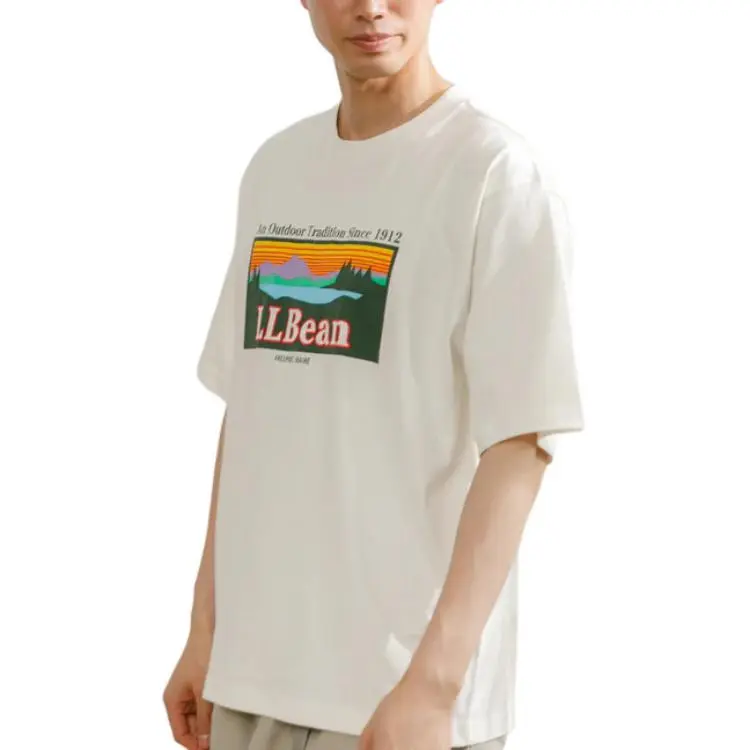 L.L.Bean T-Shirts Men Umber-3