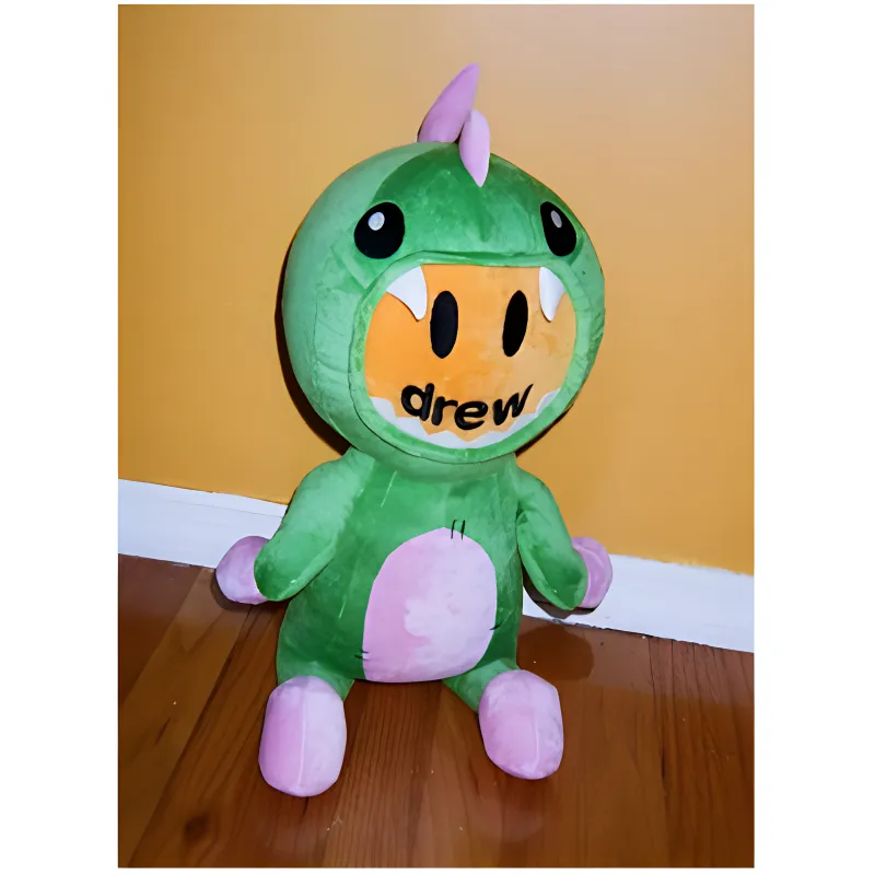 Drew House Dinodrew Plush Toy Dino Green Dolls Plush Doll Medium Size Height-2