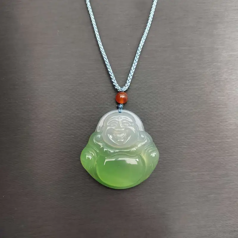 Gifts Chalcedony Jade Necklaces Unisex-1