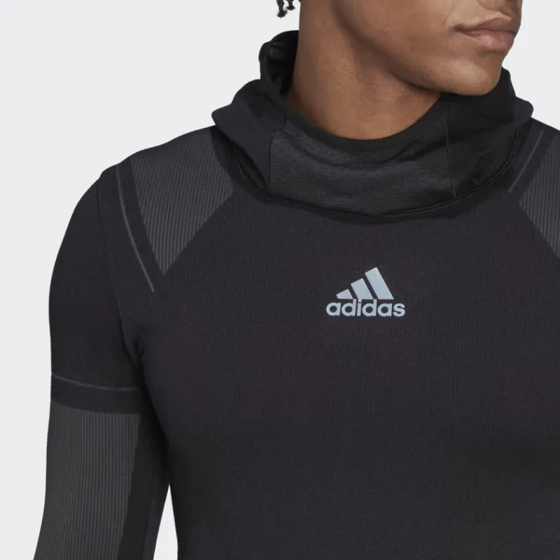 Adidas X-CITY LONG SLEEVE Sweatshirt Men's Black-4