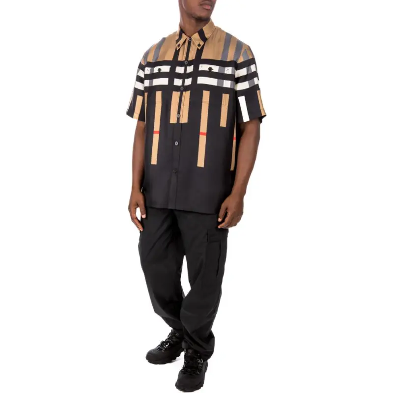 Burberry Shirts Men Light Umber-2