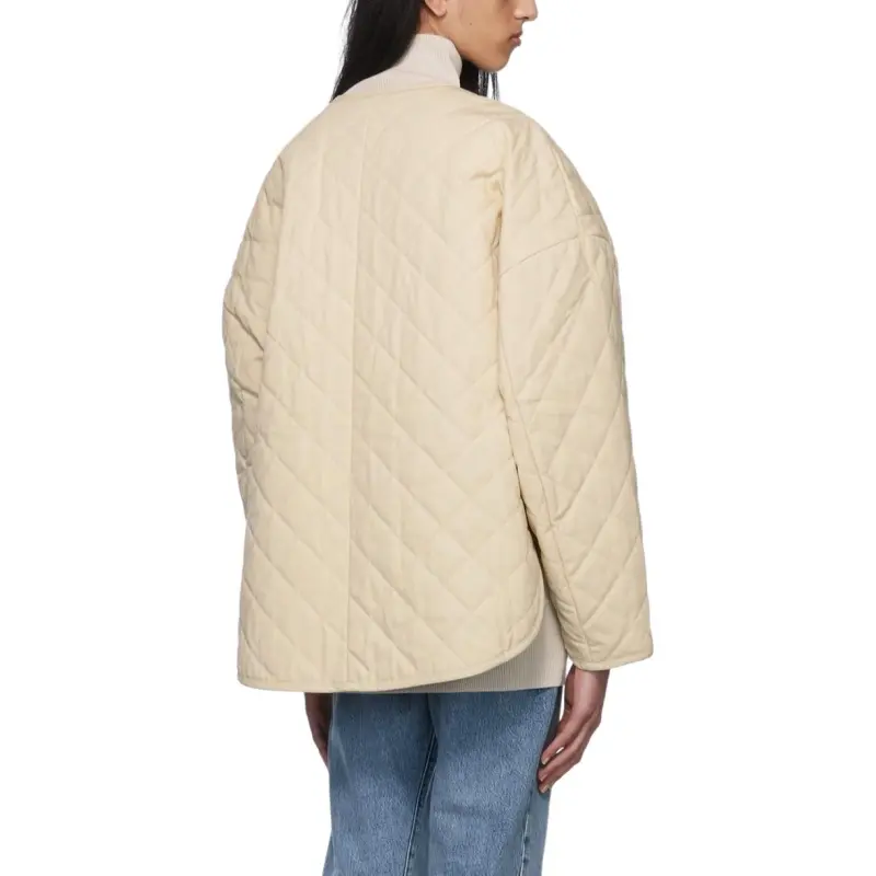 TOTEME Jackets & Coats Women's Ecru-1