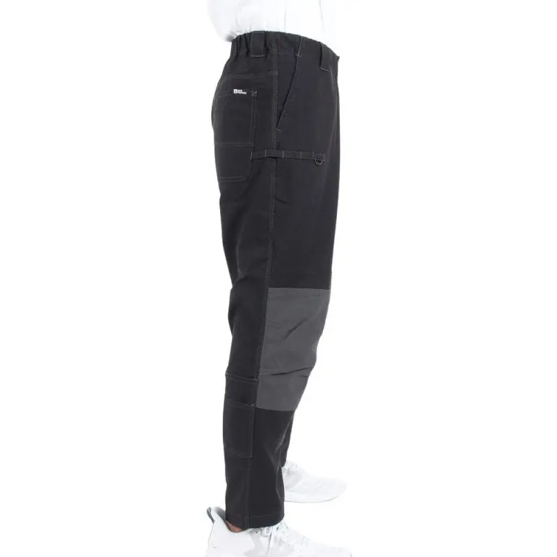 Jack Wolfskin Casual Pants Men's Black-2