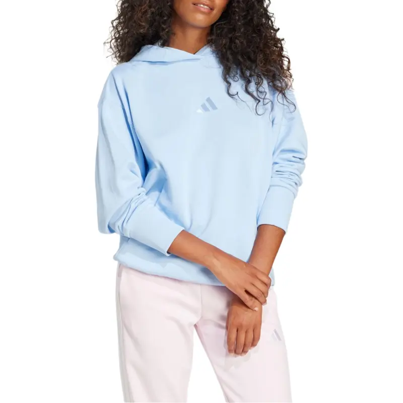 Adidas All Szn Fleece Hoodie Wonder Blue-2