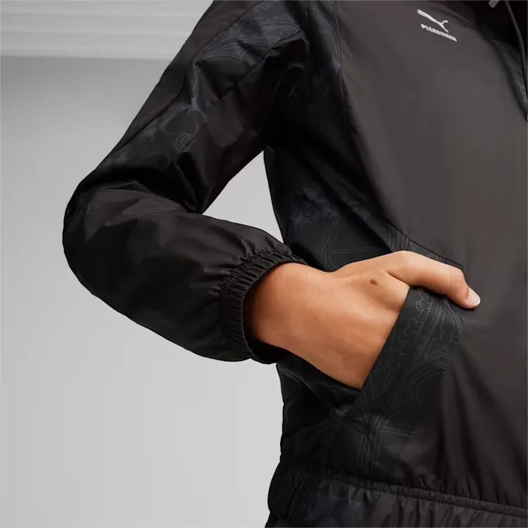 PUMA PUMA X PLEASURES Co brand Jackets Coats Women's Black-4