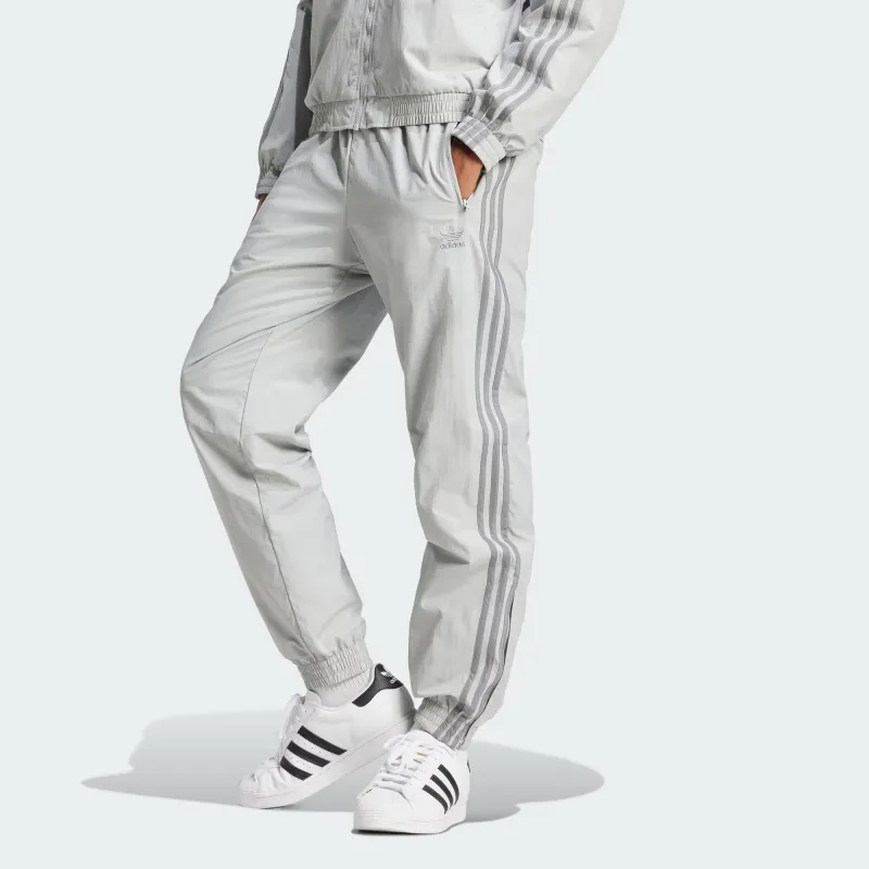 Adidas Originals ADICOLOR FIREBIRD TRACK Athletic Trousers Men's Light Gray-1
