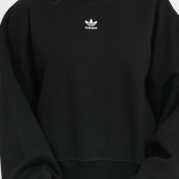 Adidas Originals ESSENTIALS Sweatshirt Women's Black-4