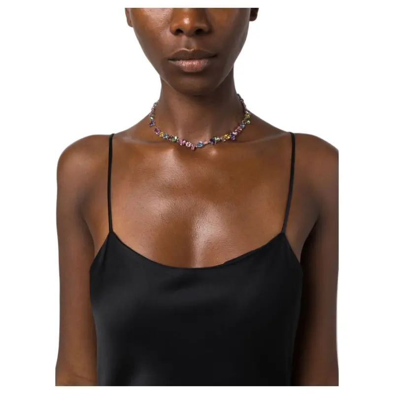Swarovski Gema Mixed crystals Necklace-3