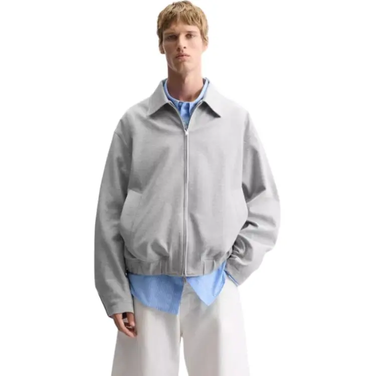 ZARA Jackets Coats Men's Light Gray-4