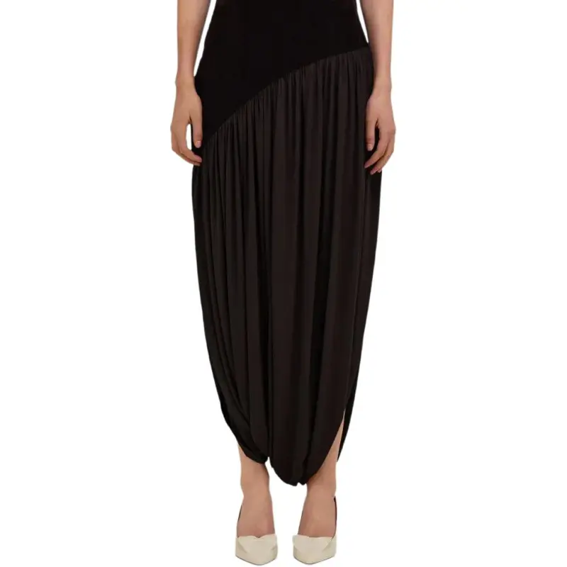 Ferragamo Stretch Draped Skirt-3