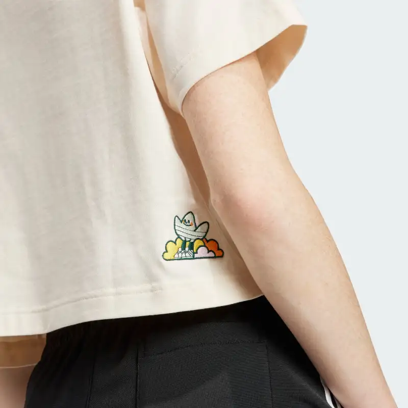 Adidas Originals Polo Shirt Women's Wonder White-5