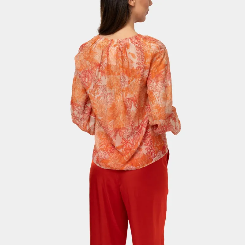 MaxMara Studio Shirt Women's Orange-4