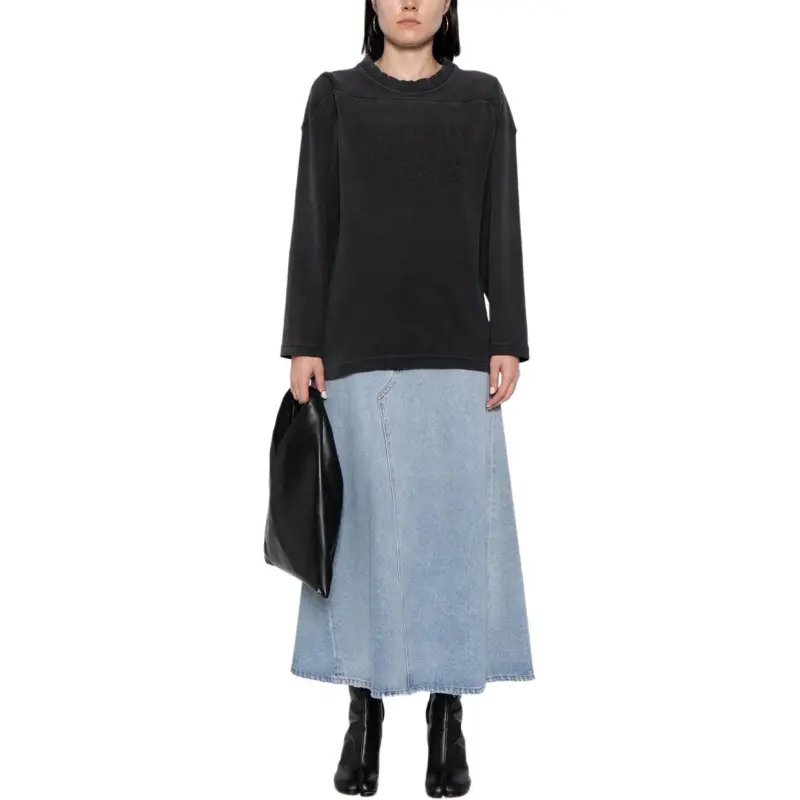 Maison Margiela Long Sleeved Crewneck Sweatshirt-2