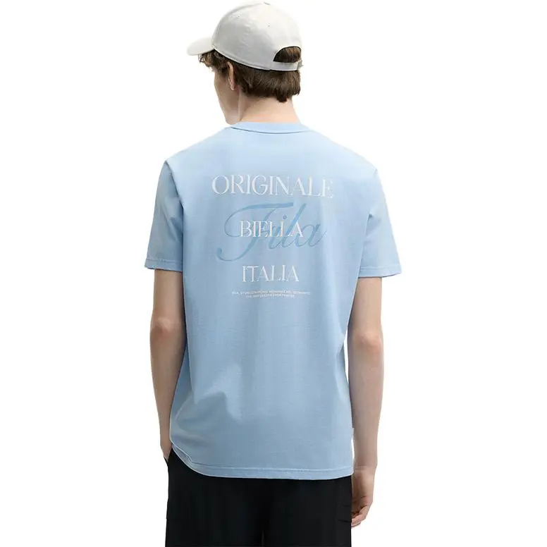 FILA ORIGINALE T Shirt Men's Cashmere Blue-4