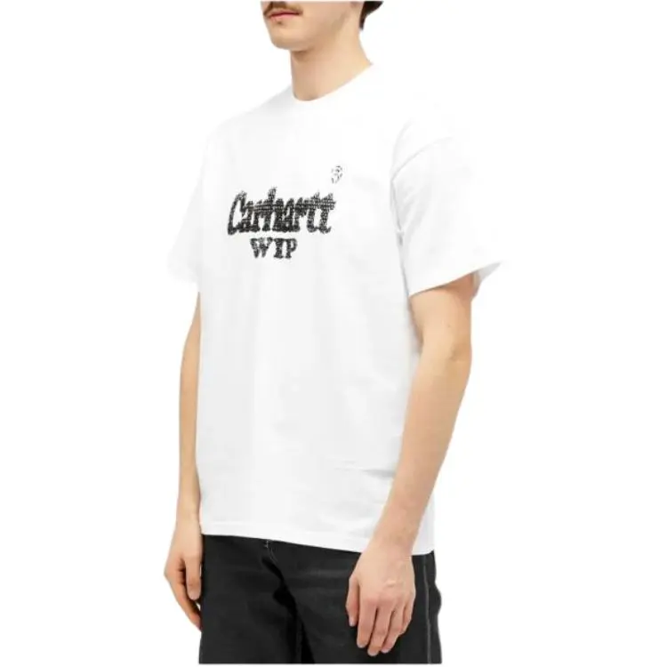 Carhartt WIP Spree Halftone T Shirt T Shirt Men's White-2