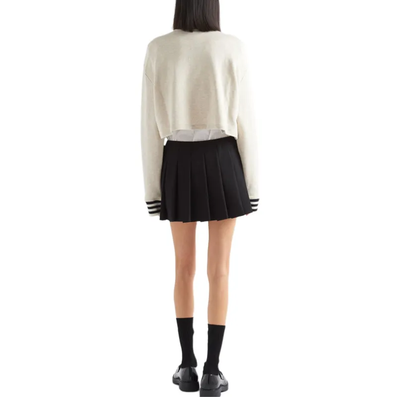PRADA Sweatshirts Women's Ecru-2