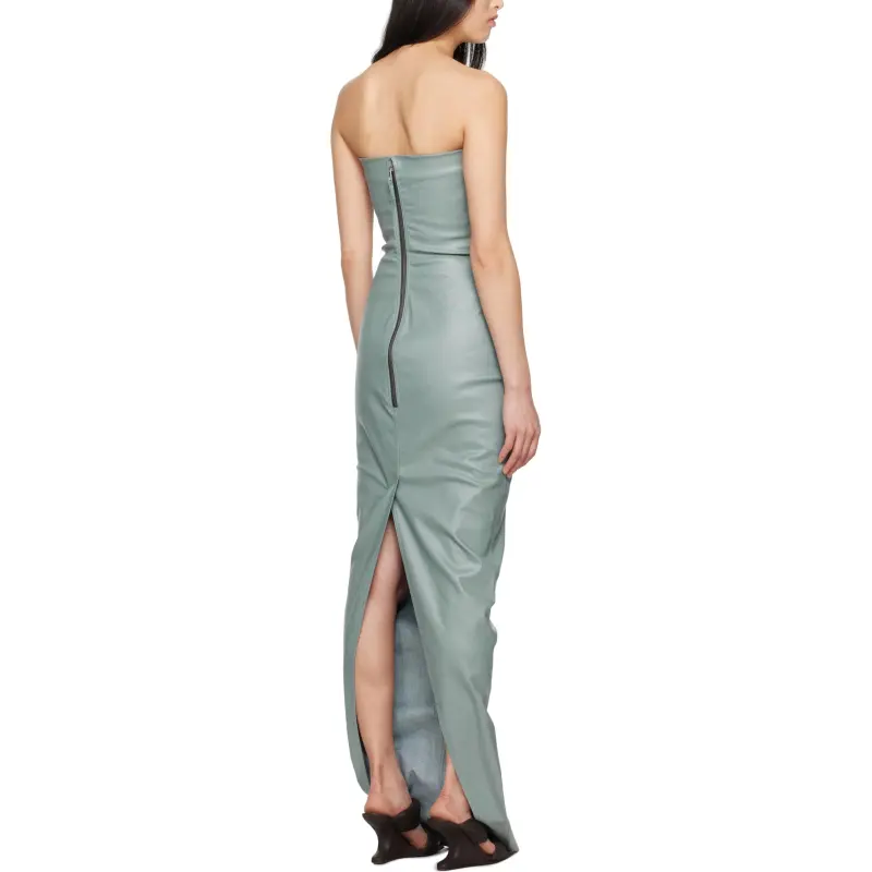 RICK OWENS/RO Sleeveless Dress Women's Aqua Blue-1