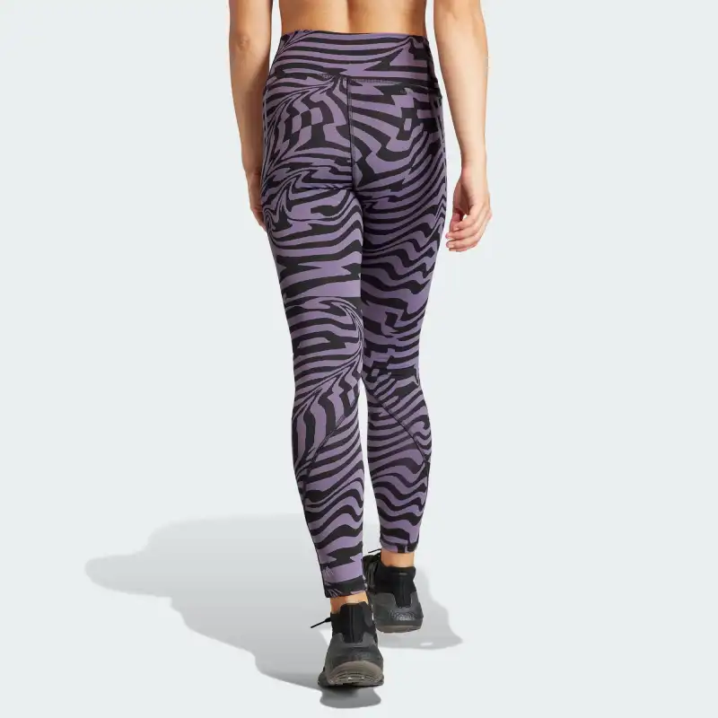 Adidas Optime Leggings Women's Purple-2