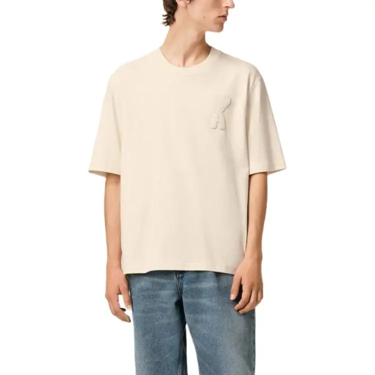AMIPARIS Ami De Coeur Patch T shirt-2