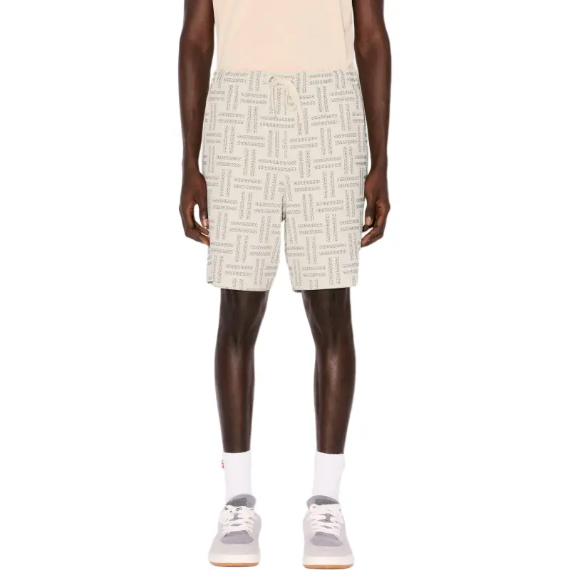 KENZO Weave Printed Elastic Waist Shorts-3