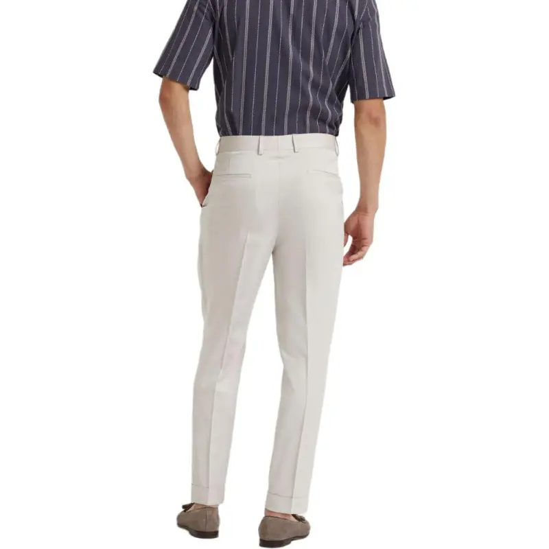 Brunello Cucinelli Twill Trousers-3