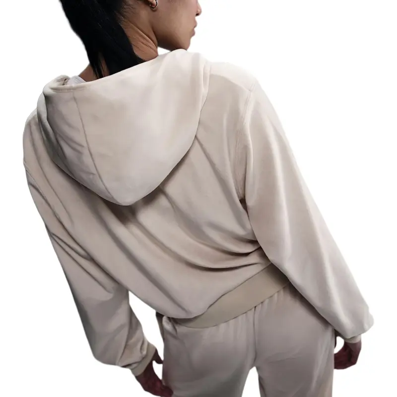 Nike Sportswear Chill Knit Women's Loose Velour Full Zip Hoodie-1