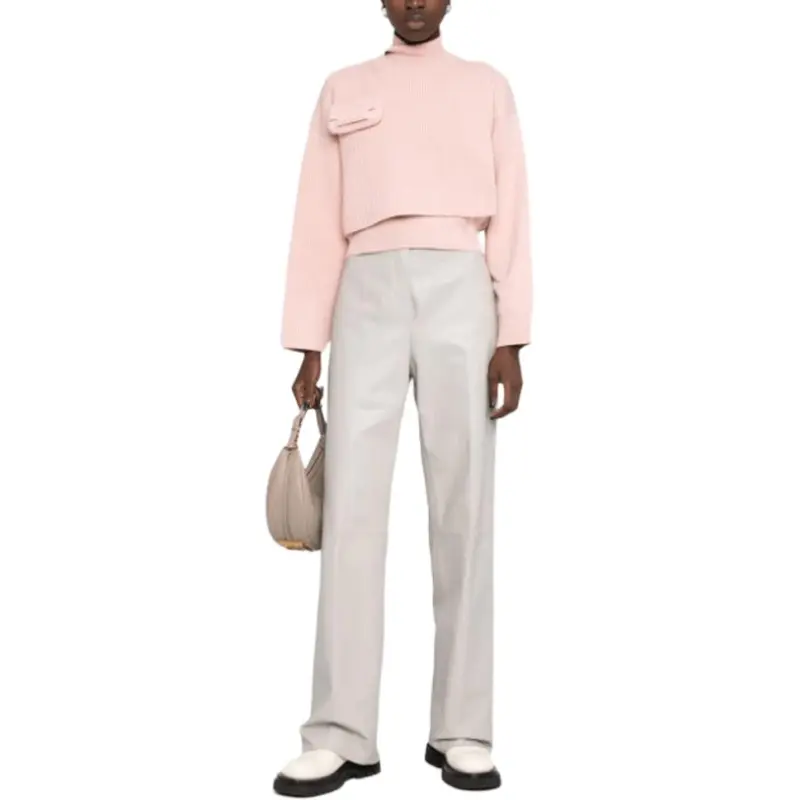 FENDI Cashmere Sweaters Women's Pink-2
