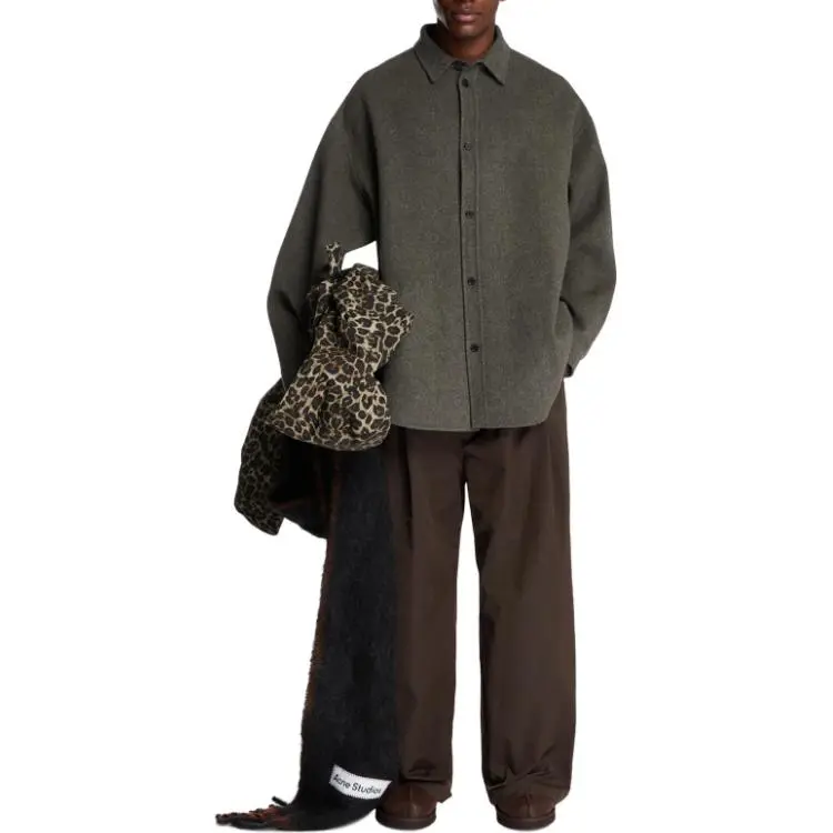 Acne Studios Collared Button Up Jacket-1