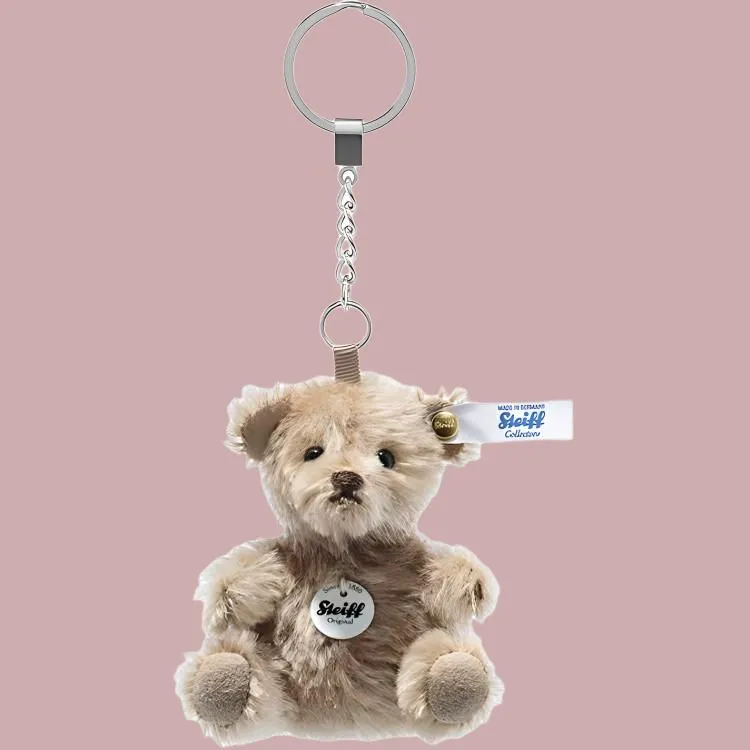 Steiff Mini Teddy Bear Pendant Cinnamon Dolls Plush Pendant 8cm High-3