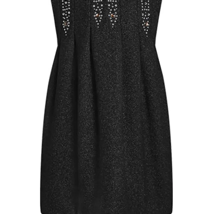 LOUIS VUITTON Stud Detail Glitter Dress-3