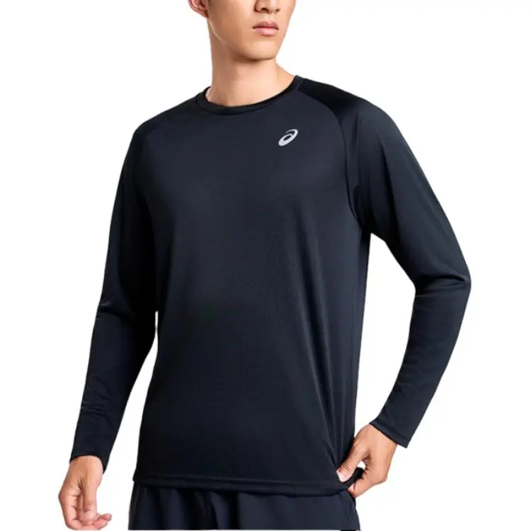 Asics T Shirts Men Black-2