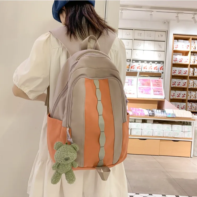 CARTELO Nylon Backpack Regular Unisex Multicolor-7