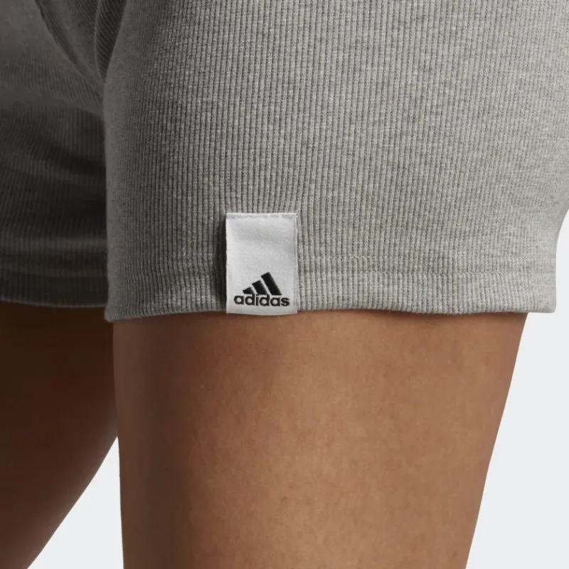 Adidas Lounge Casual Shorts Women's Gray-6