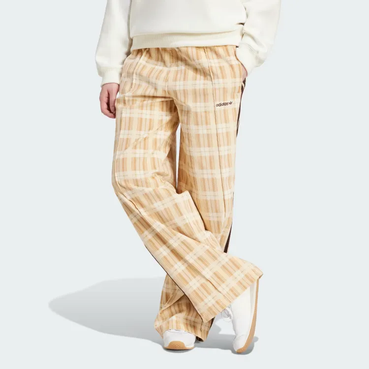 ☆送料・関税込☆Adidas★W CORDUROY TARTAN WIDE LEG PANTS★ 75c8d51ad0a44d4faa41fb55d4ed9f
