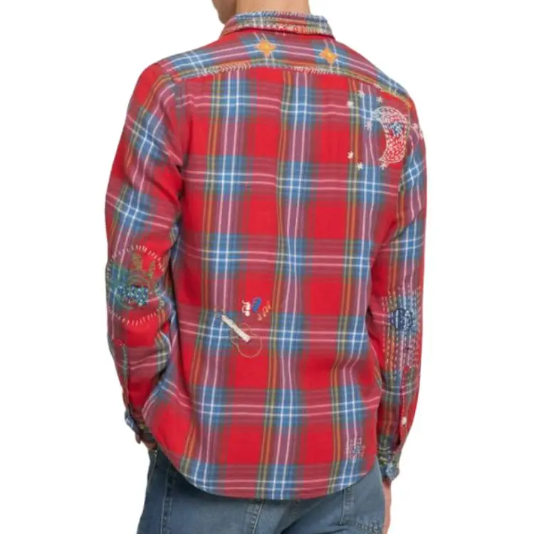 Polo Ralph Lauren Floral Embroidered Checked Shirt-3