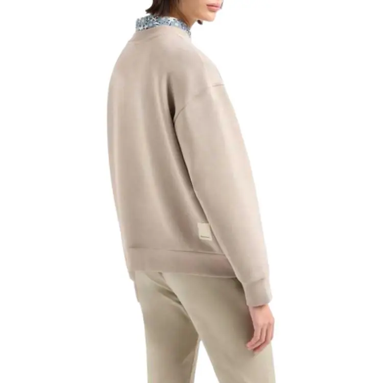 EMPORIO ARMANI Asv Sweatshirt With Oversized Print From The Peace Capsule Collection-3