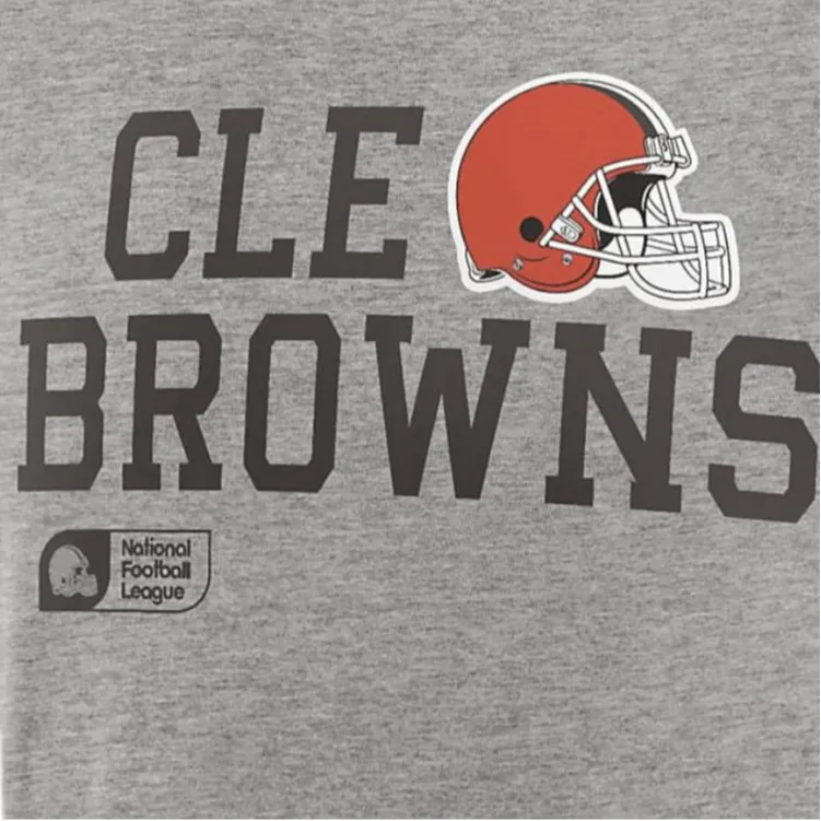 Nike Cleveland Browns Overlap Lockup Men's Nike Nfl T Shirt-2