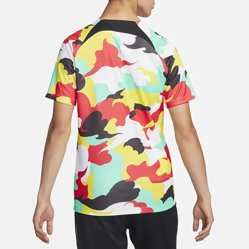 Nike Soccer Jerseys Men Azure Yellow-3