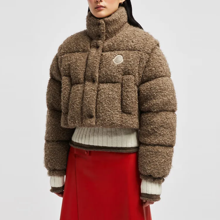 Moncler Cytinelle 2-In-1 Tweed Down Jacket-3