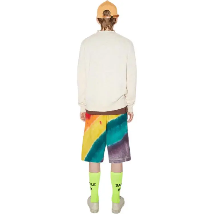 Acne Studios Wool Face Patch V Neck Cardigan Sweater-1