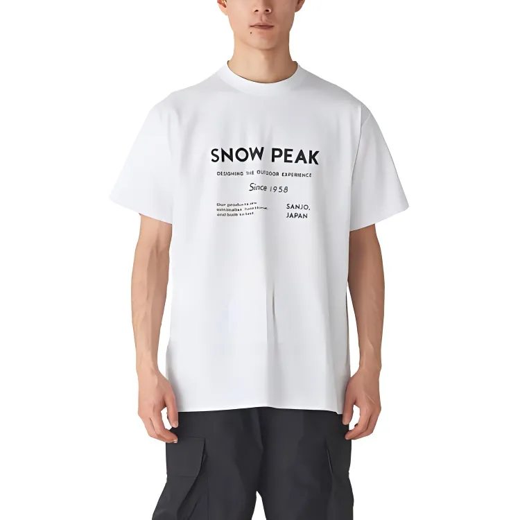 Snow Peak T Shirts Unisex-4